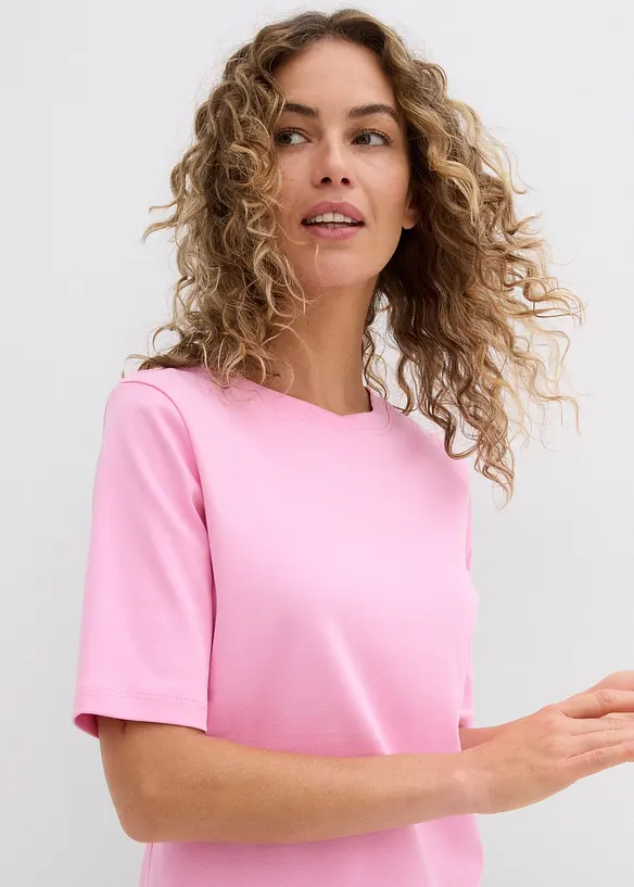 T-shirt av ren ekologisk bomull, bonprix