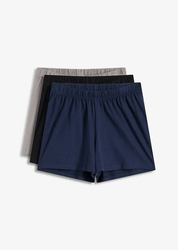 Pyjamasshorts (3-pack), bonprix