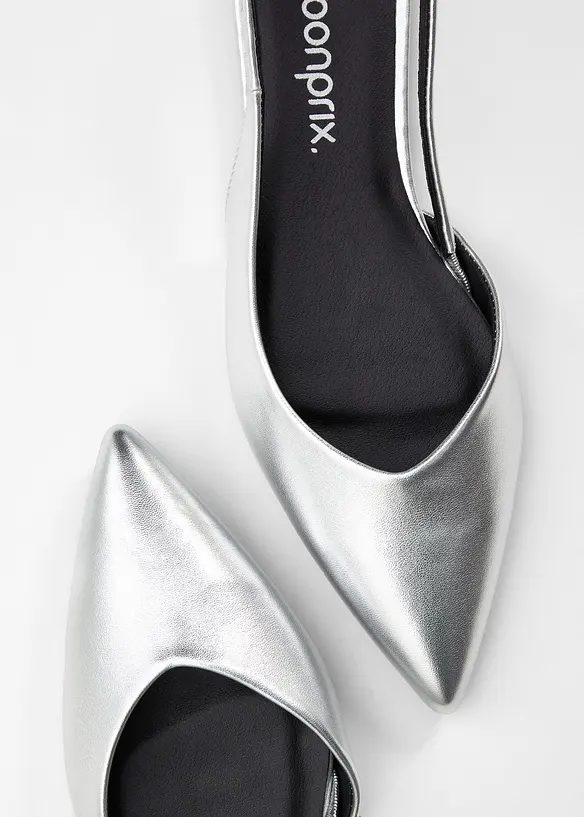 Ballerinaskor med slingback, bonprix