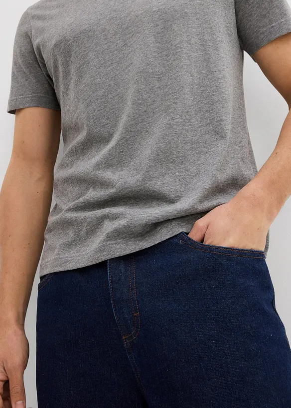 V-ringad T-shirt (3-pack), bonprix