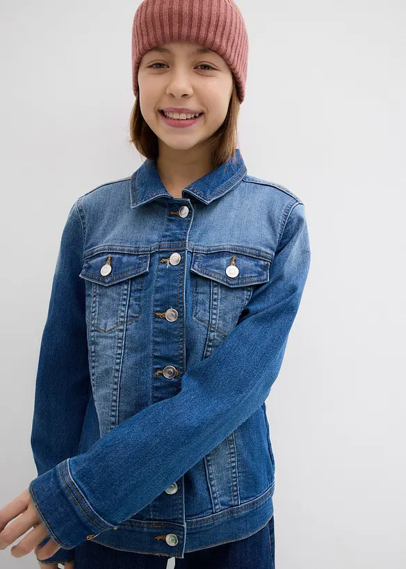 Jeansjacka i oversizemodell, bonprix