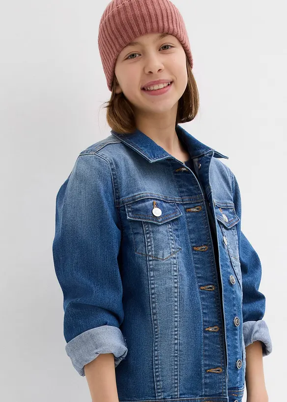 Jeansjacka i oversizemodell, bonprix