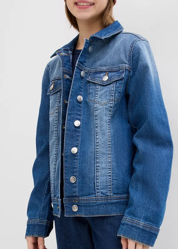 Jeansjacka i oversizemodell, bonprix