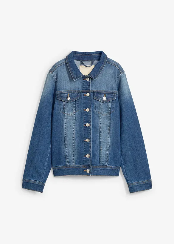 Jeansjacka i oversizemodell, bonprix