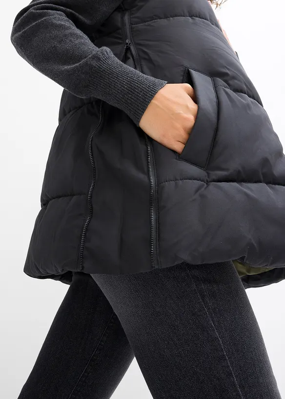 Vattenavvisande mammaväst med babyficka, bonprix