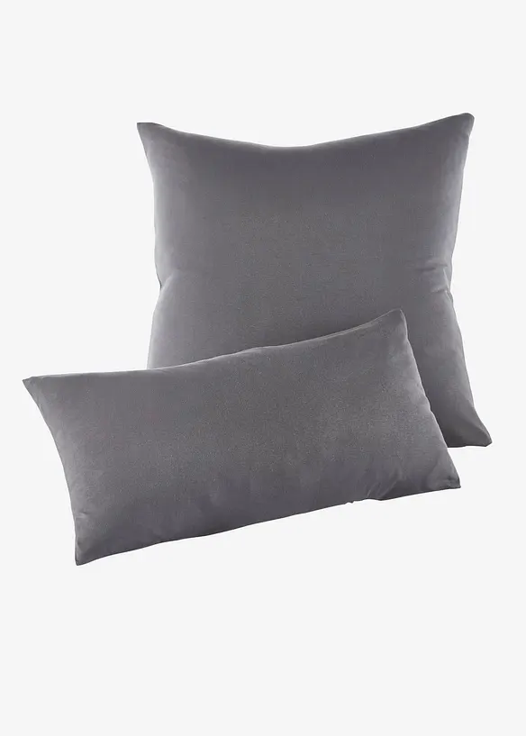 Kuddöverdrag i jersey (2-pack), bonprix