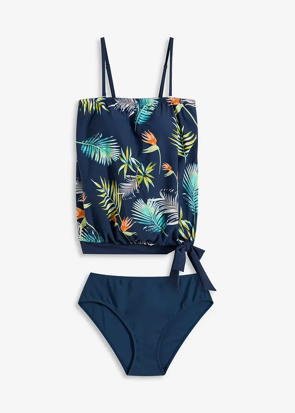 Bandåtankini (2 delar) med axelband som kan varieras, bonprix