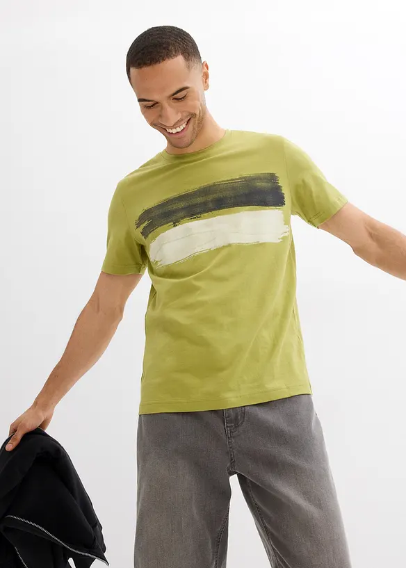 T-shirt i ren ekologisk bomull, bonprix