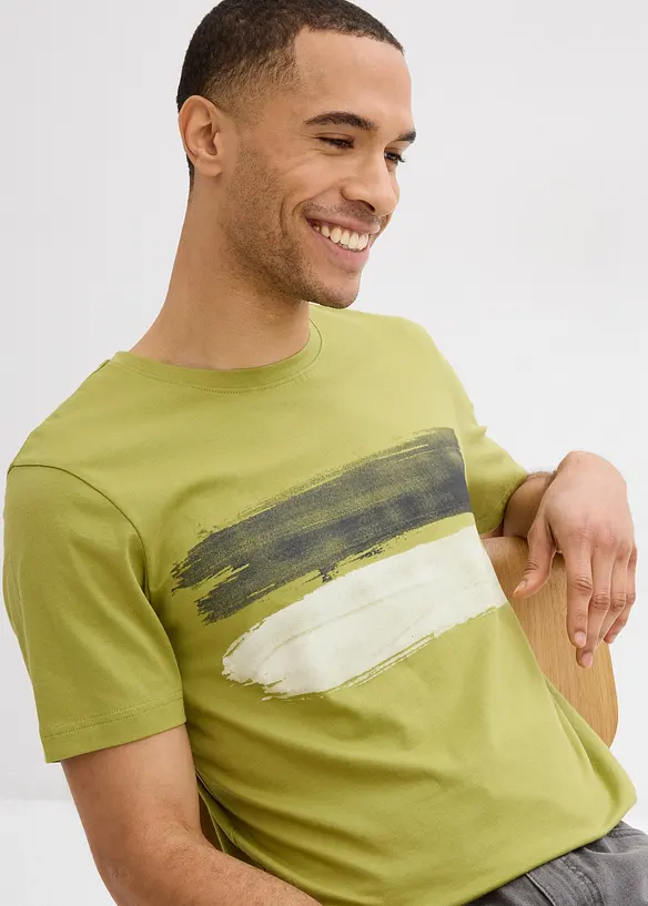 T-shirt i ren ekologisk bomull, bonprix