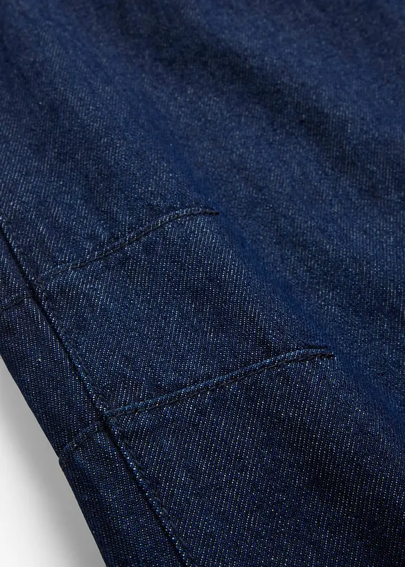 Barrel Jeans Mid Waist, ekologisk bomull, bonprix