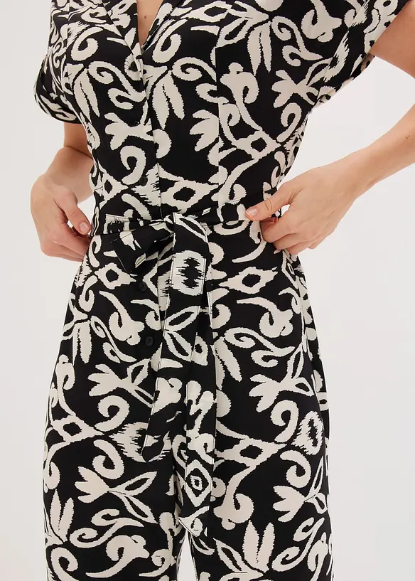 Mönstrad jumpsuit, bonprix