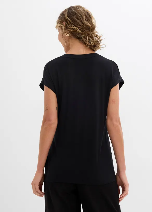Topp av mjuk viskosmix, bonprix