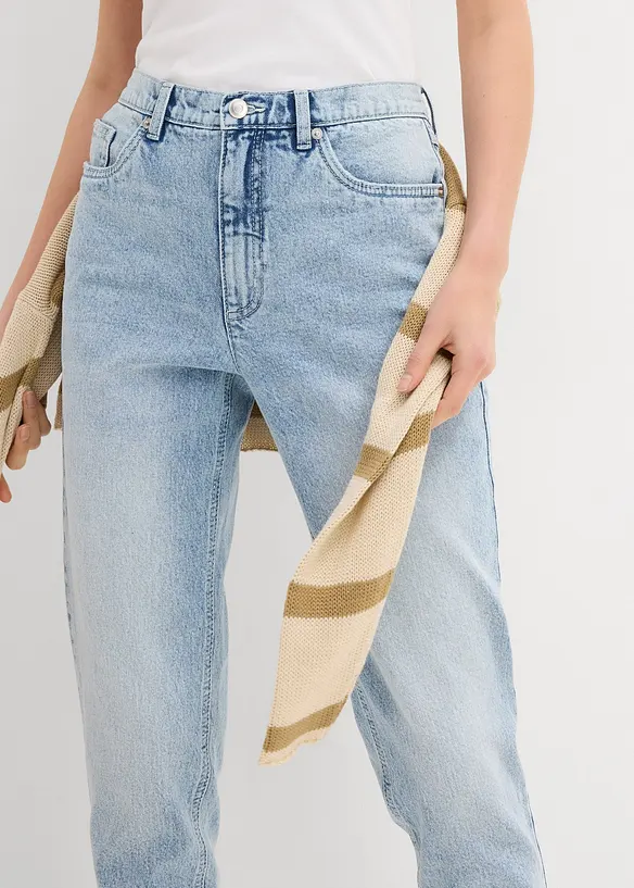 Mom Jeans, High Waist, cropped, bonprix