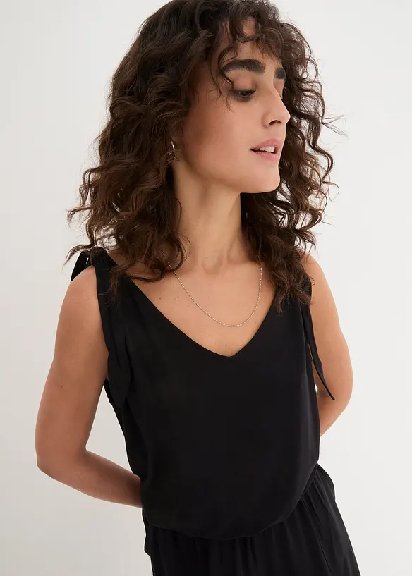 Jerseyjumpsuit i hållbar viskosblandning, bonprix