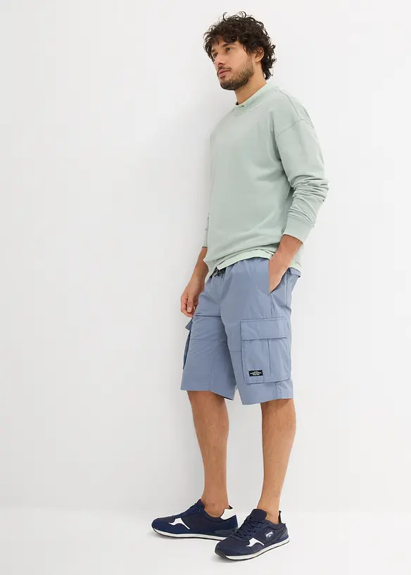 Dra på-shorts i cargomodell, Regular Fit, bonprix