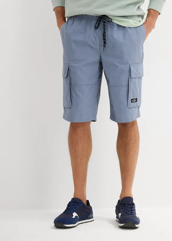 Dra på-shorts i cargomodell, Regular Fit, bonprix