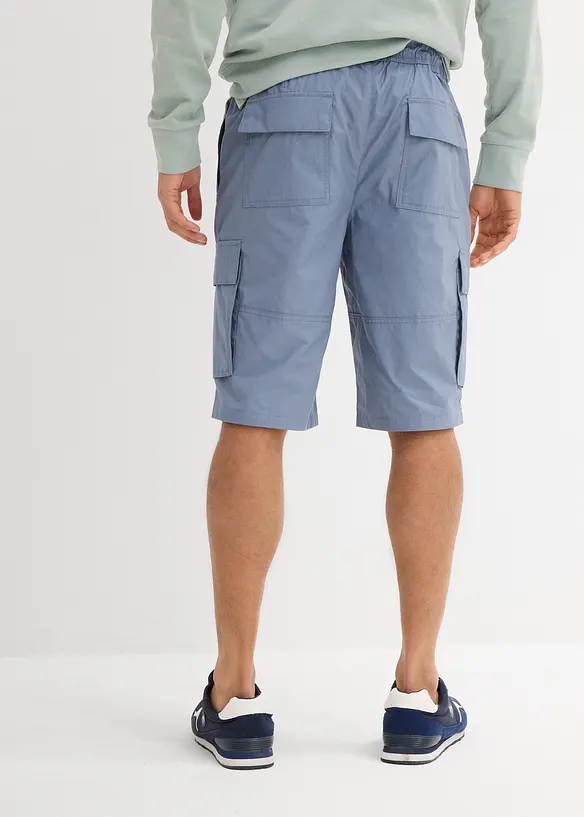 Dra på-shorts i cargomodell, Regular Fit, bonprix
