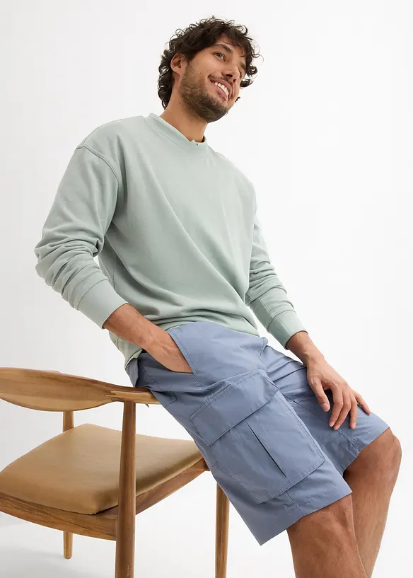 Dra på-shorts i cargomodell, Regular Fit, bonprix