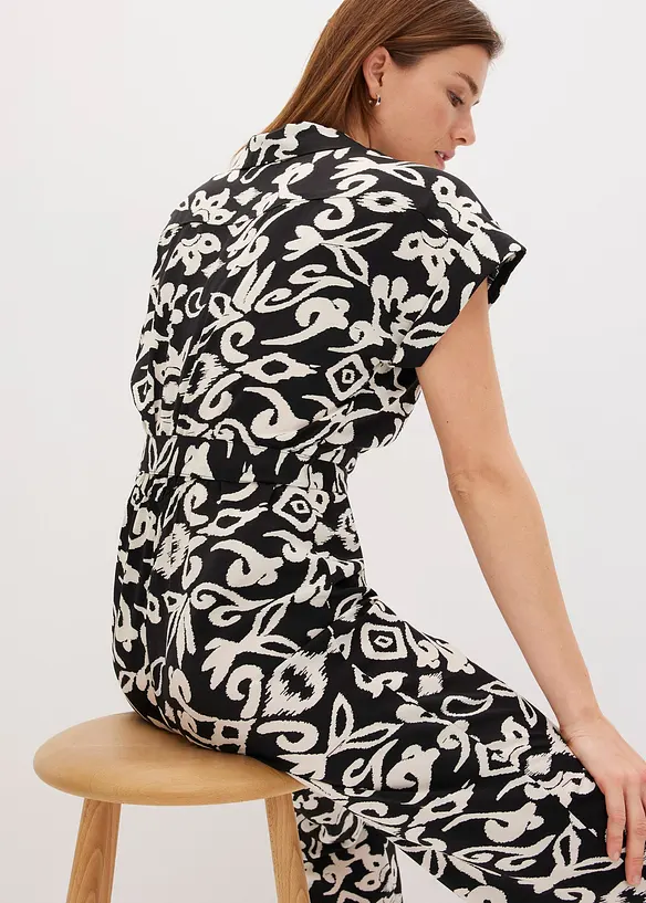 Mönstrad jumpsuit, bonprix