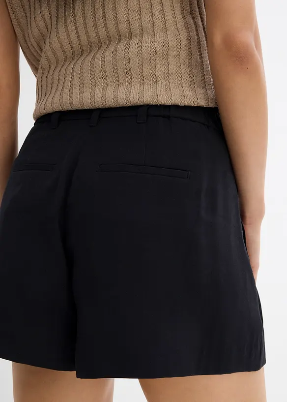 Shorts i fin viskosmix, bonprix
