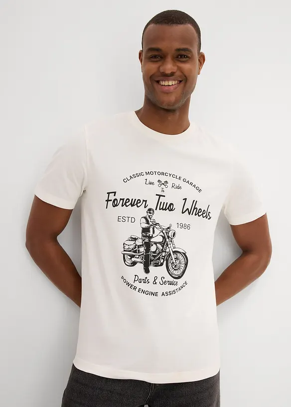 T-shirt av ekologisk bomull, bonprix