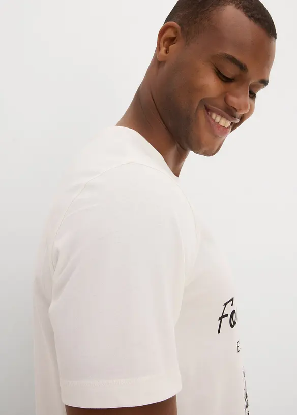 T-shirt av ekologisk bomull, bonprix