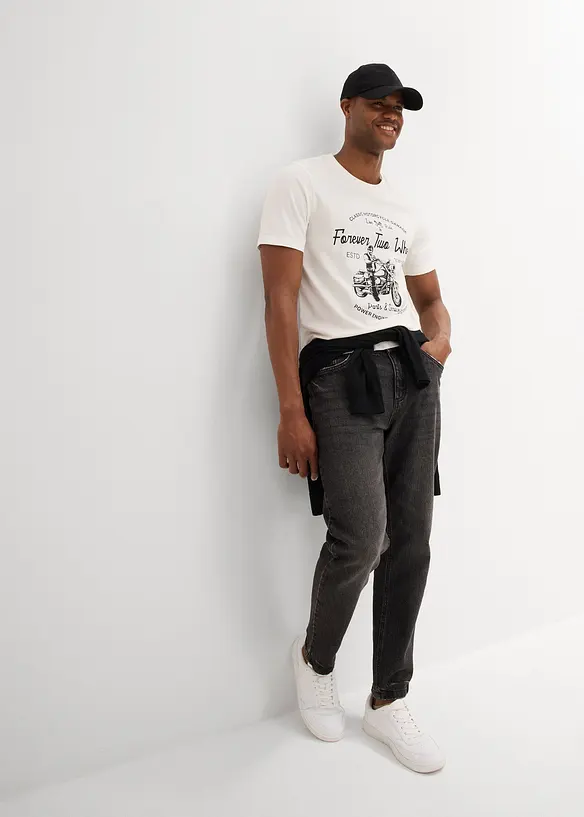 T-shirt av ekologisk bomull, bonprix