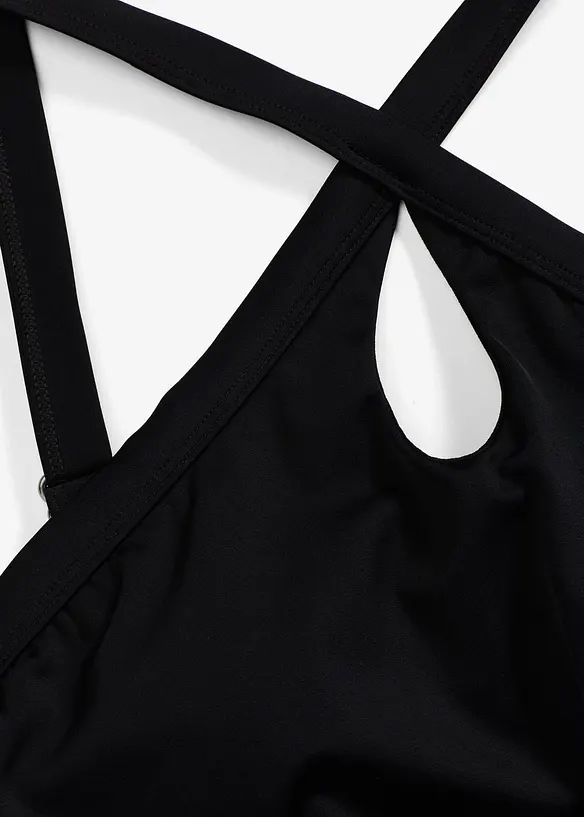 Tankini (2 delar) med korsade axelband, bonprix