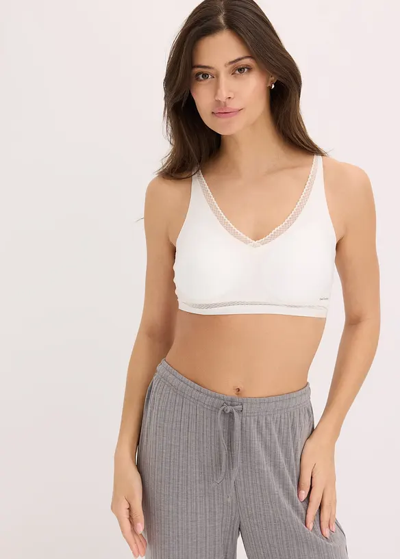 Vadderad bralette utan sömmar Feel Comfort, bonprix