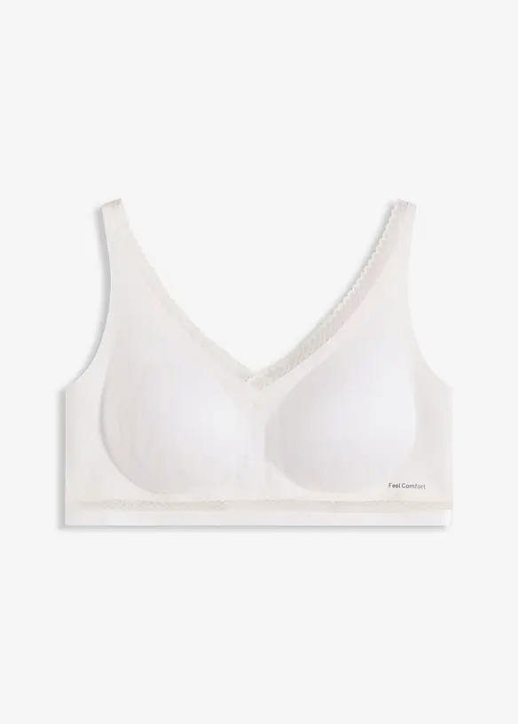 Vadderad bralette utan sömmar Feel Comfort, bonprix