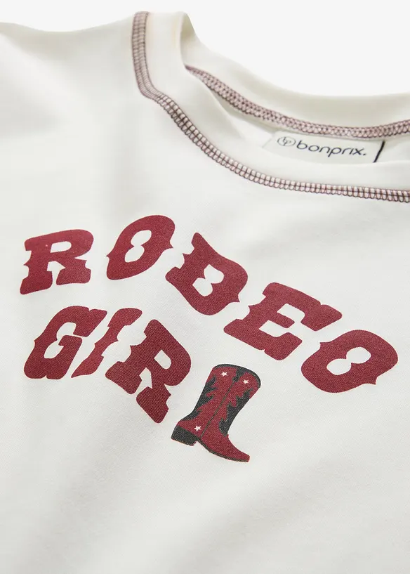 T-shirt av ren ekologisk bomull, bonprix