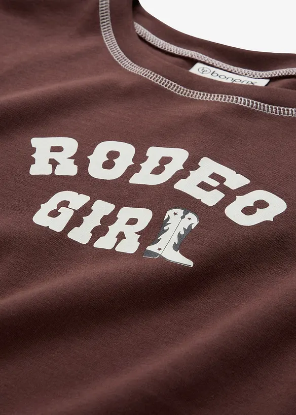 T-shirt av ren ekologisk bomull, bonprix