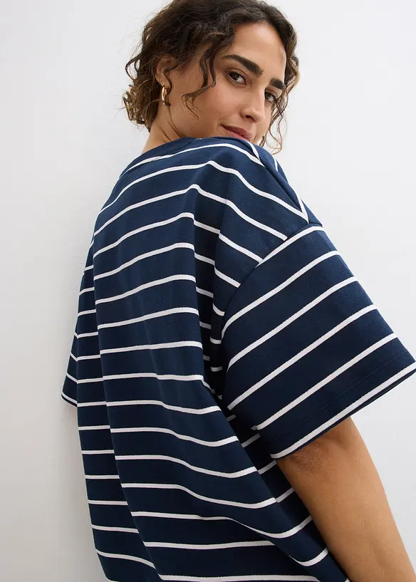 Sweatshirt i mjuk bomullsmix, bonprix