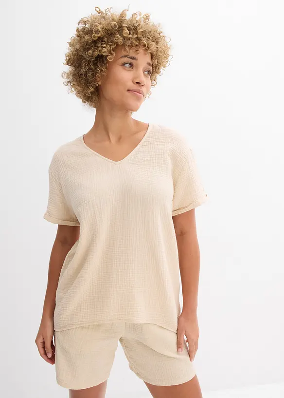Tunika av mjuk muslin, bonprix