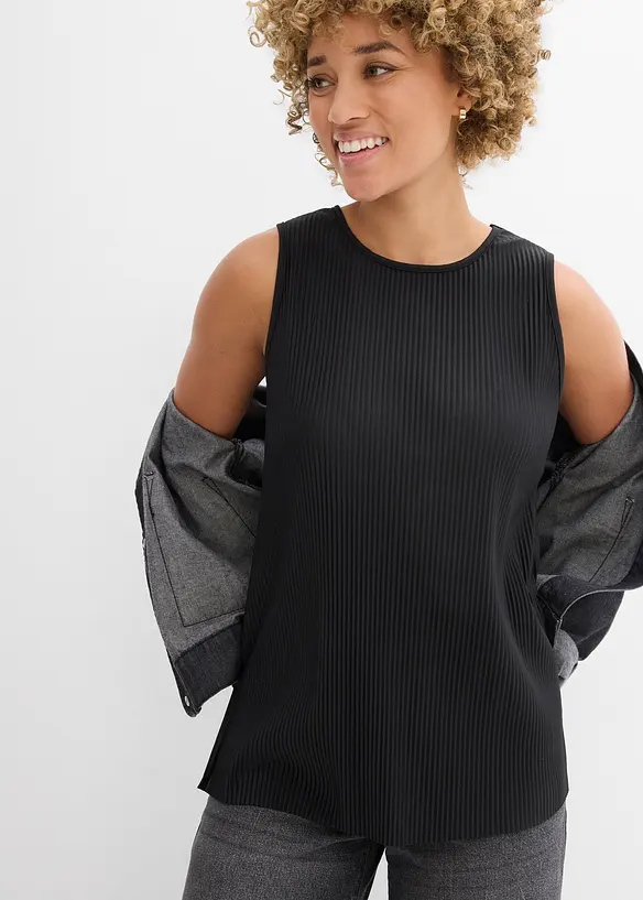 Bluslinne med återvunnen polyester, bonprix