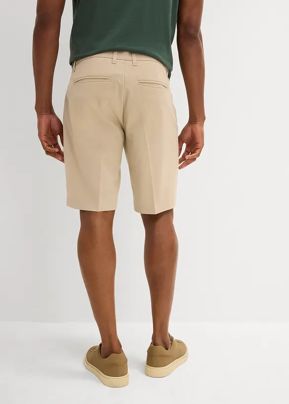 Chinosshorts med pressveck, Regular Fit, bonprix