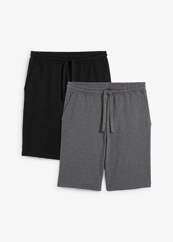 Sweatshorts (2-pack), bonprix