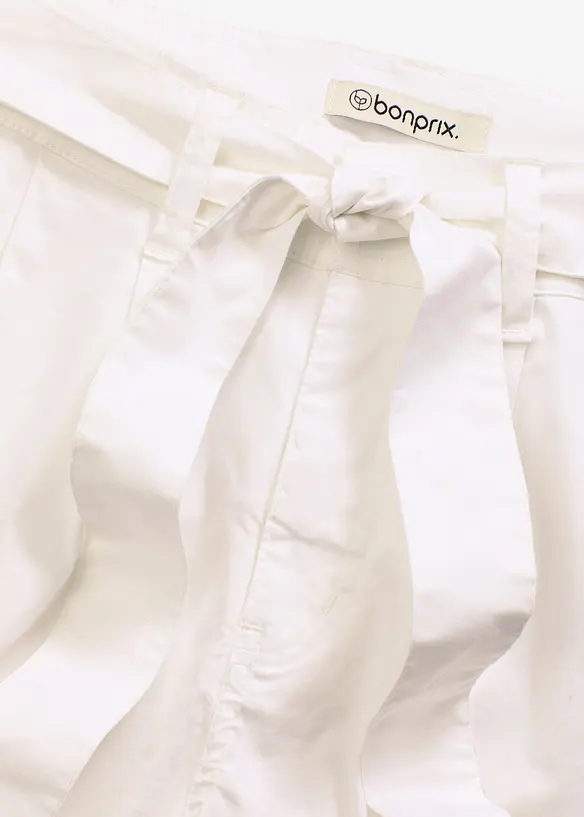 Twillshorts med knytskärp, bonprix