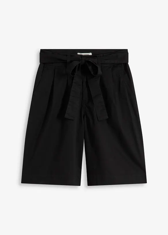 Twillshorts med knytskärp, bonprix