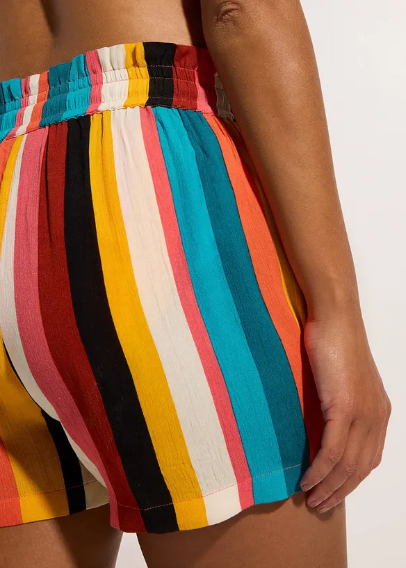 Strandshorts i viskos, bonprix