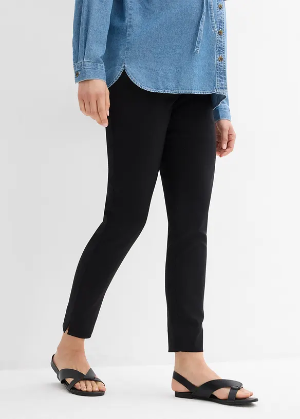 Mammabyxa med stretch och avsmalnande ben, bonprix