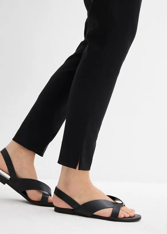 Mammabyxa med stretch och avsmalnande ben, bonprix