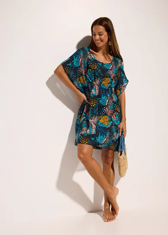 Strandtunika av chiffong, bonprix
