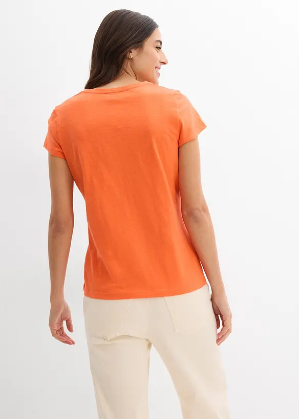 T-shirt i ren ekologisk bomull (2-pack), bonprix