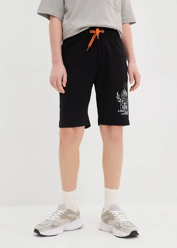 Jerseybermudas för barn med ekologisk bomull (2-pack), bonprix