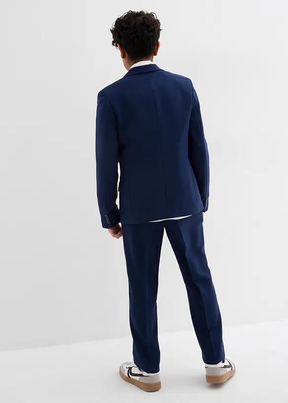 Kostym + skjorta + slips (4 delar), bonprix