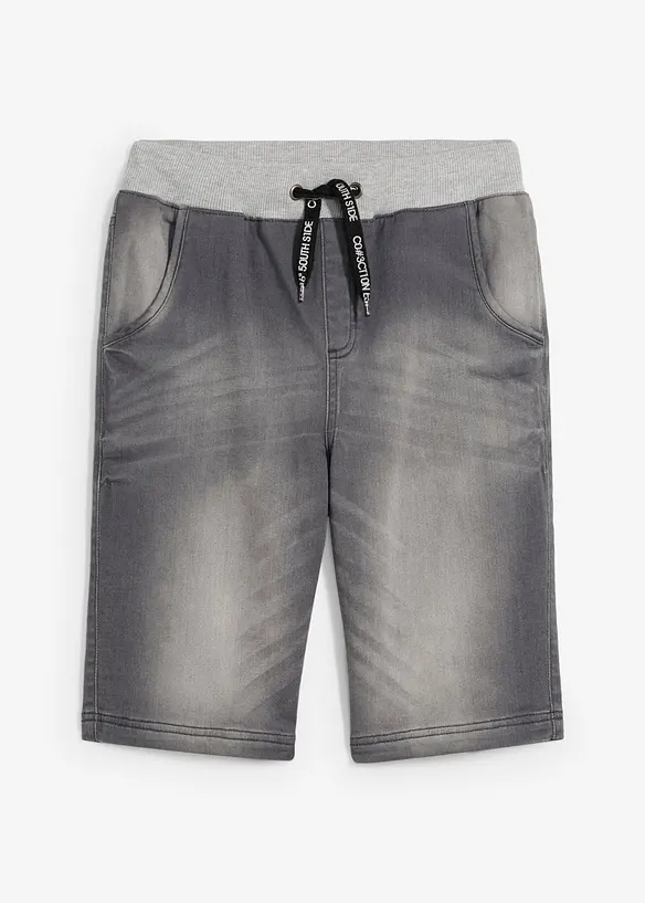 Mjuka jeansbermudas, Regular Fit, bonprix