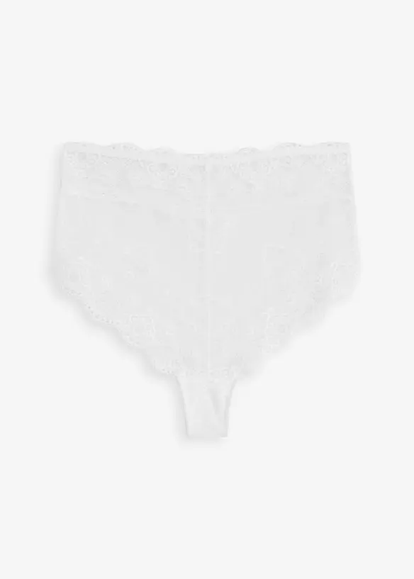 Midjetrosa i fin spets, bonprix