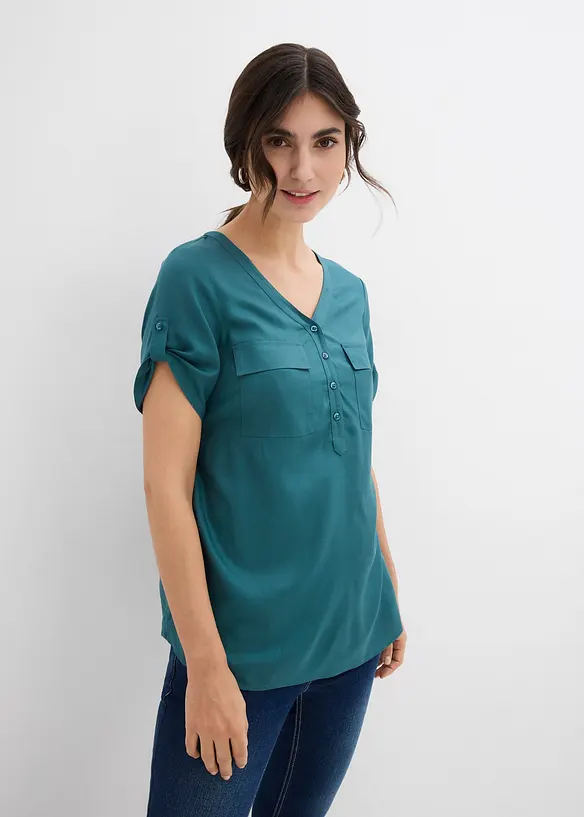 Mamma-/amningsblus i hållbar viskos, bonprix