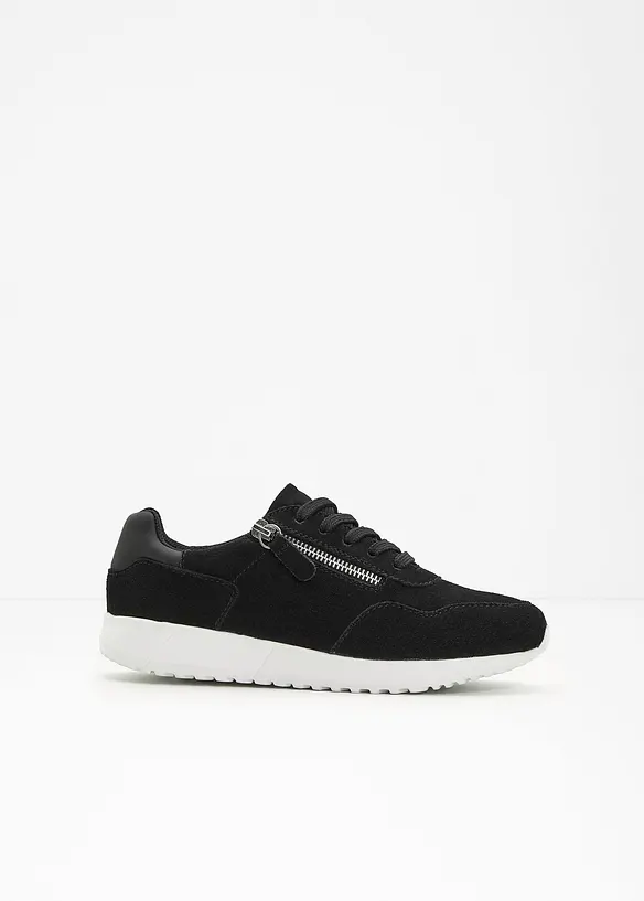 Sneakers i skinn, bonprix